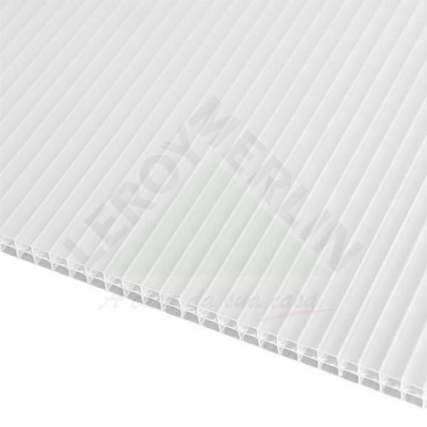 Telha Chapa Plana Translúcida Polipropileno 600x130cmx6mm Atco