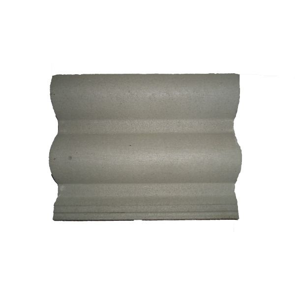 Telha Coppo Veneto de Concreto Cinza Pérola 33cm Tegovale