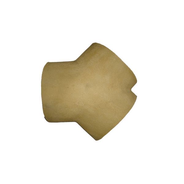 Telha Cumeeira 3 Vias de Concreto Bege Colonial 42cm Tegovale