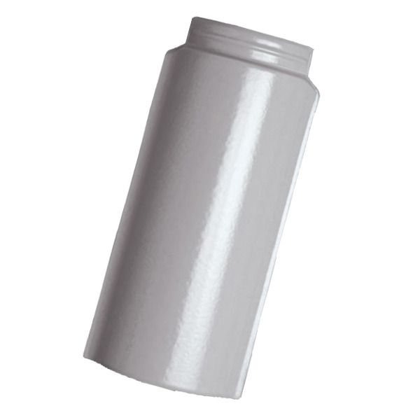 Telha Cumeeira de Cerâmica Cinza 18,5cm Cejatel