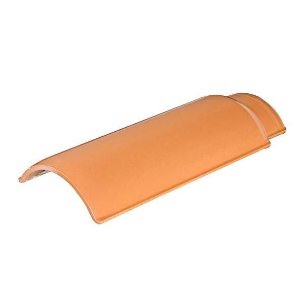 Telha Cumeeira de Cerâmica Classic/Plan Esmaltada Brick 17cm Perkus