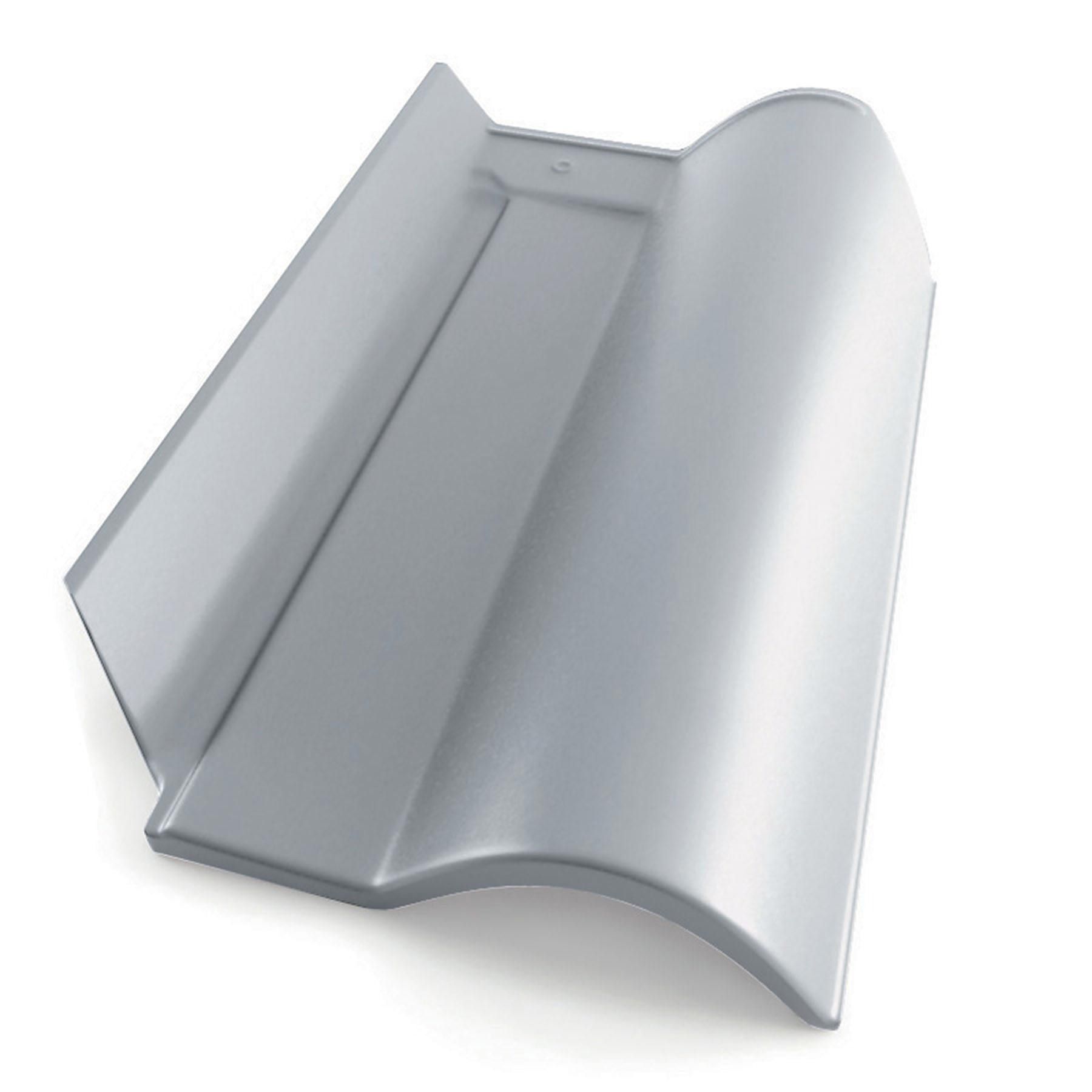 Telha de Cerâmica Classic Esmaltada Silver 26,5cm Perkus