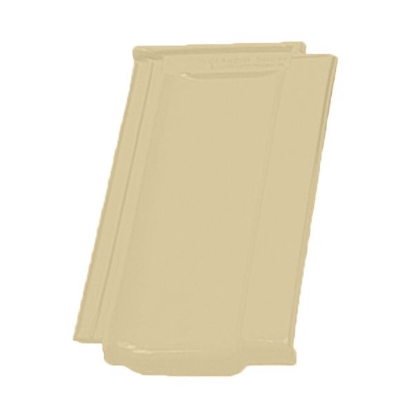 Telha de Cerâmica Marselhesa Esmaltada Chumbo 23cm Cláudio Vogel