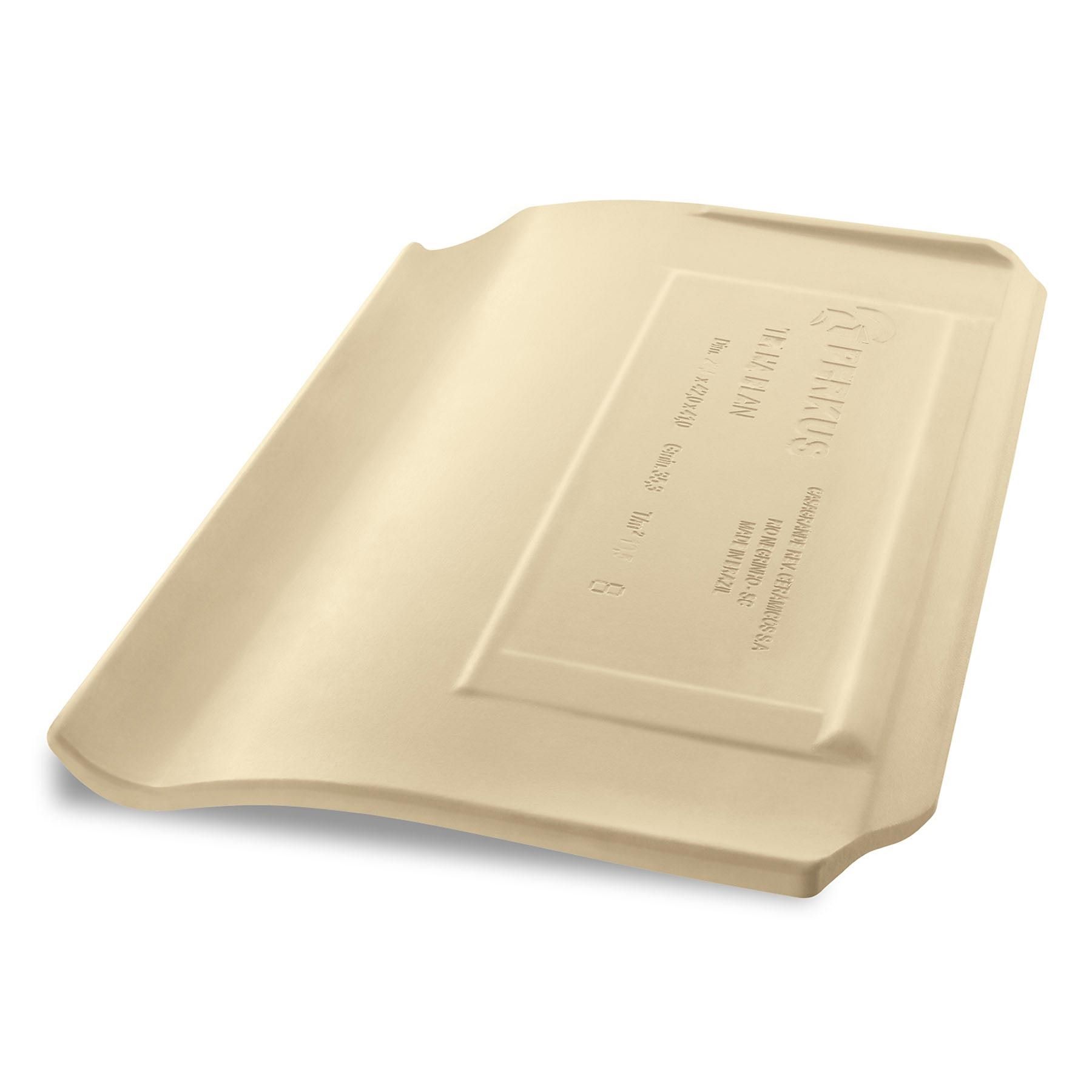 Telha de Cerâmica Plan Dupla Face Esmaltada Sfumato 27,5cm Perkus