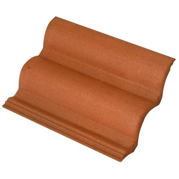 Telha de Concreto Rústico Canela 33cm decorlit