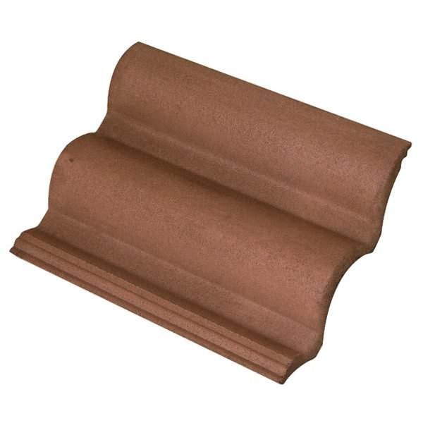 Telha de Concreto Vermelho 33cm decorlit