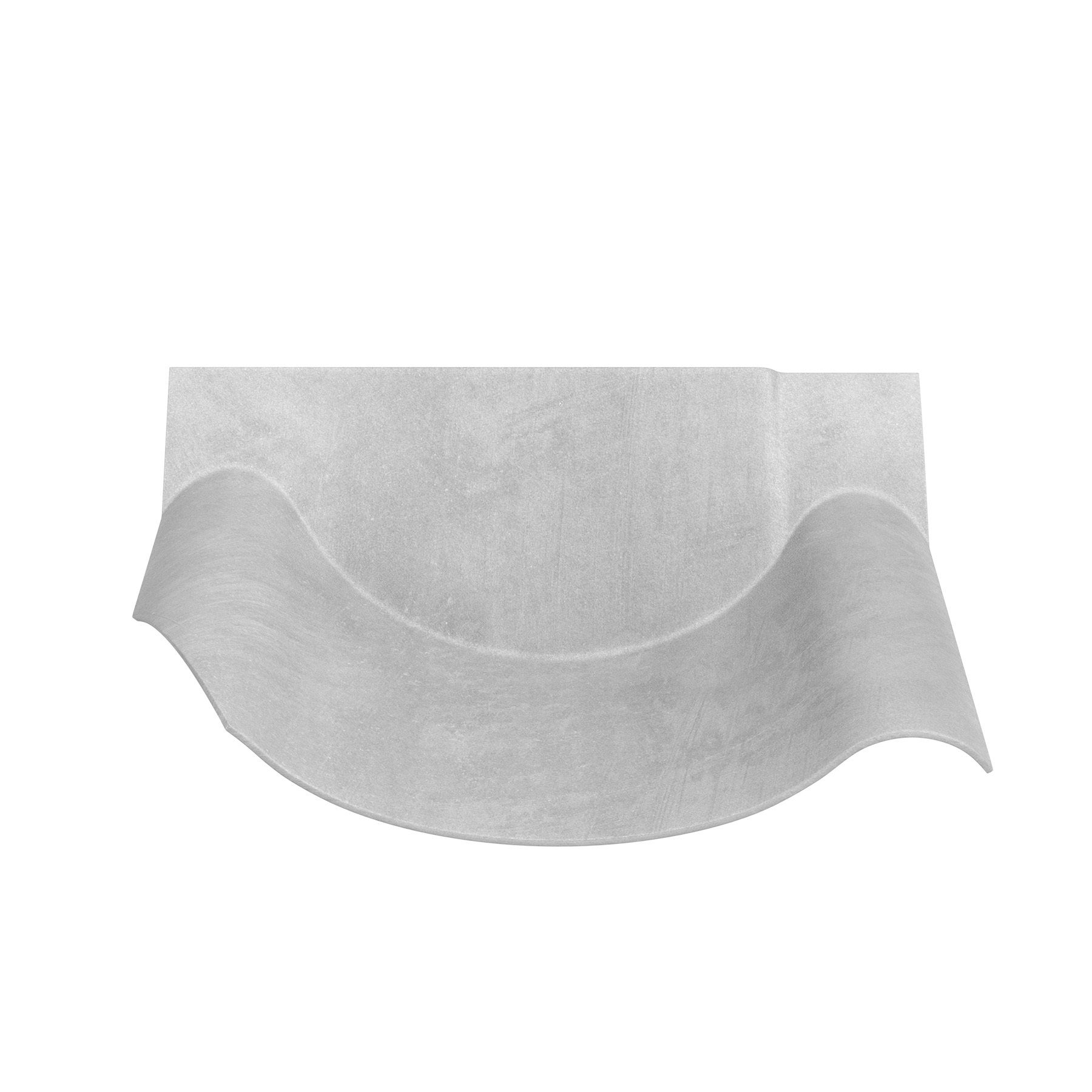 Telha de Fibrocimento Cumeeira Crfs Modulada Inferior Eternit