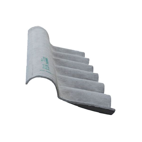 Telha de Fibrocimento Cumeeira Econoflex Articulada Superior 1,10x0,24mx6mm Infibra