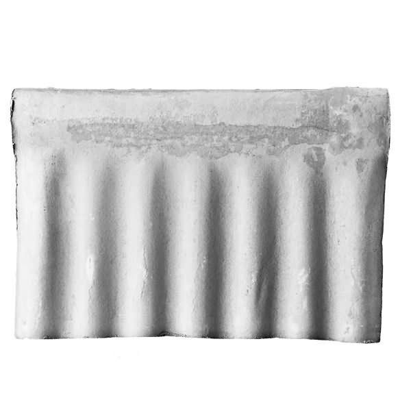 Telha de Fibrocimento Cumeeira Vogatex Cinza 0,50x0,29m Eternit