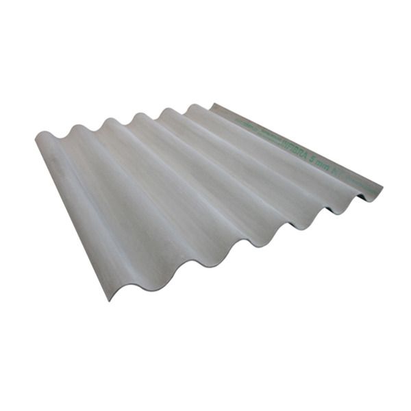 Telha de Fibrocimento Econoflex Cinza 2,13x1,10mx5mm Infibra