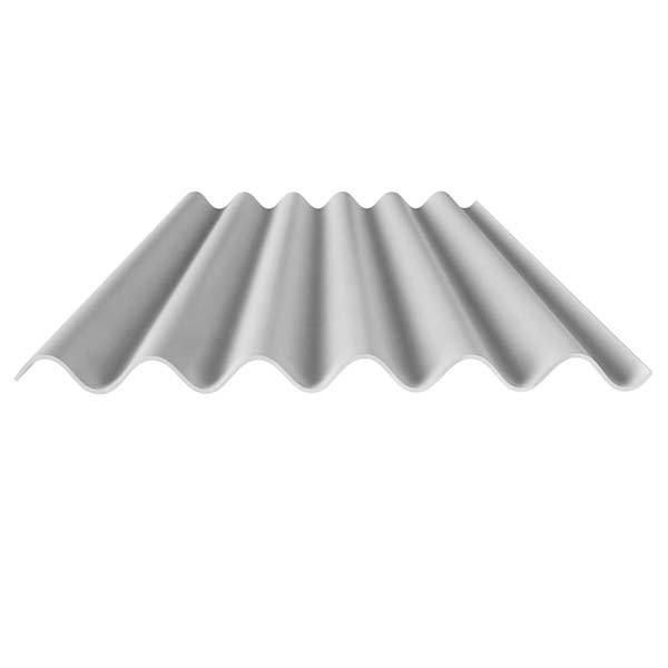 Telha de Fibrocimento Ondulada Cinza 2,44x1,10m Eternit