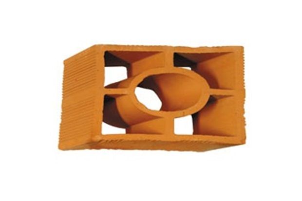 Tijolo Vazado Diagonal Redondo 25x18x7cm