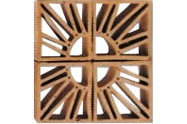 Tijolo Vazado Sol 7x18x18cm