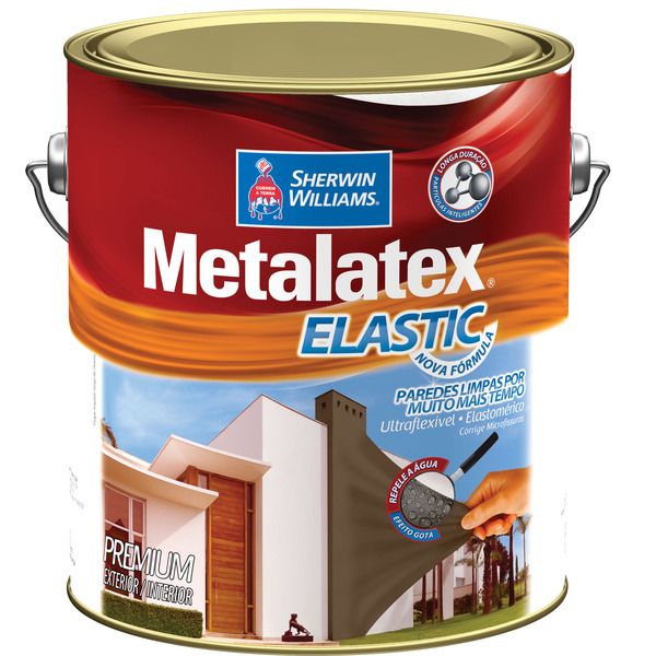 Tinta Acrílica Acetinado Metalatex Elastic Premium Verde Itacaré 3,6L Sherwin Williams
