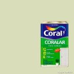 Tinta Látex Coralar econômica acrílica 18 litros verde vale Coral