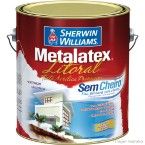 Tinta Látex Metalatex acrílica 3,6L litoral branco Sherwin Williams