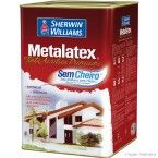 Tinta Látex Metalatex acrílica semi brilho 18L branco Sherwin Williams