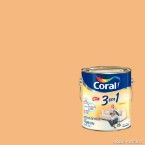 Tinta Látex Premium 3 em 1 acrílica 3,6 litros cromo suave Coral
