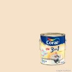 Tinta Látex Premium 3 em 1 acrílica 3,6 litros pérola Coral