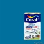 Tinta Látex Rende Muito acrílica 18 litros azul profundo Coral