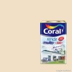 Tinta Látex Rende Muito acrílica 18 litros palha Coral