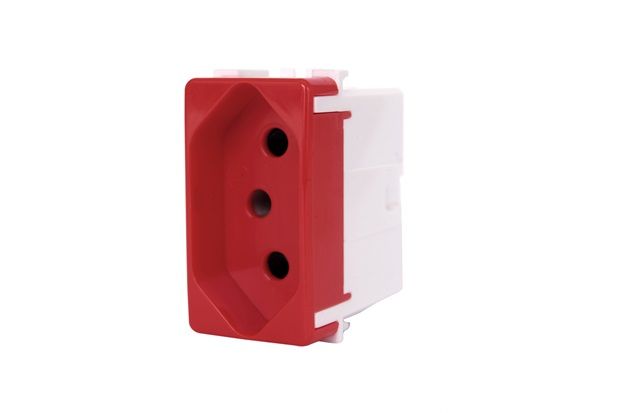 Tomada 2 Polos Terra 20a 250v sem Obturador