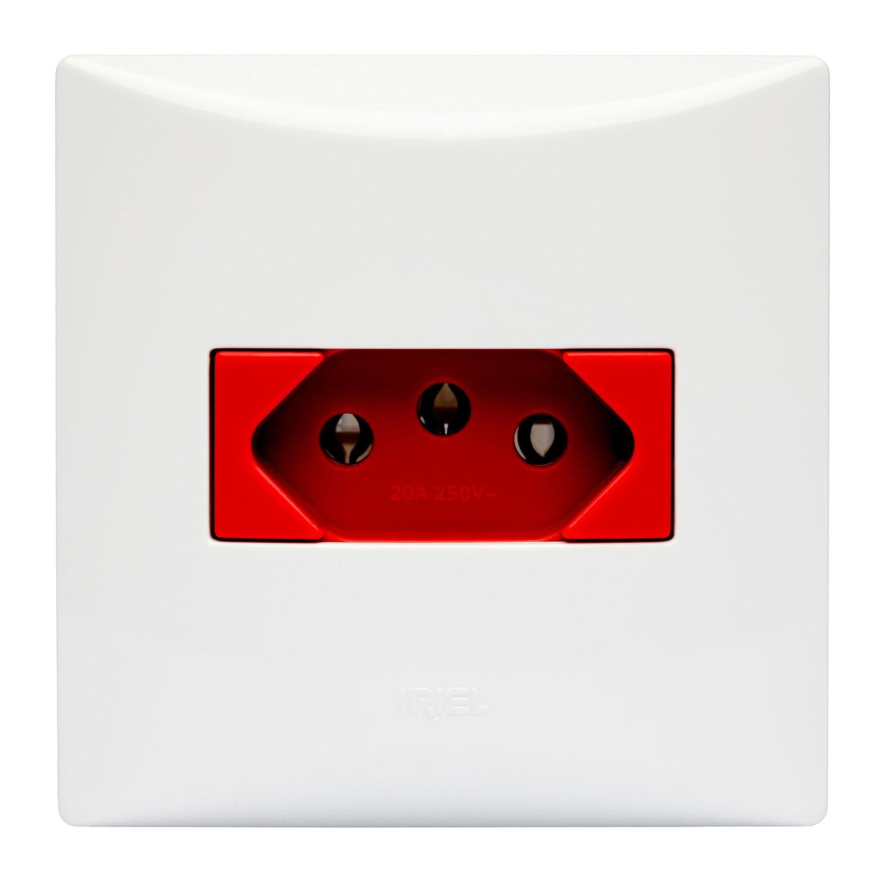 Tomada 20A 541414 Iriel