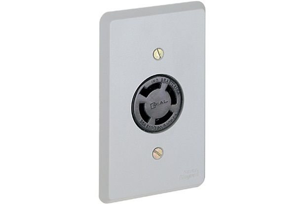 Tomada 3 Pinos com Trava E Placa 30a 440v