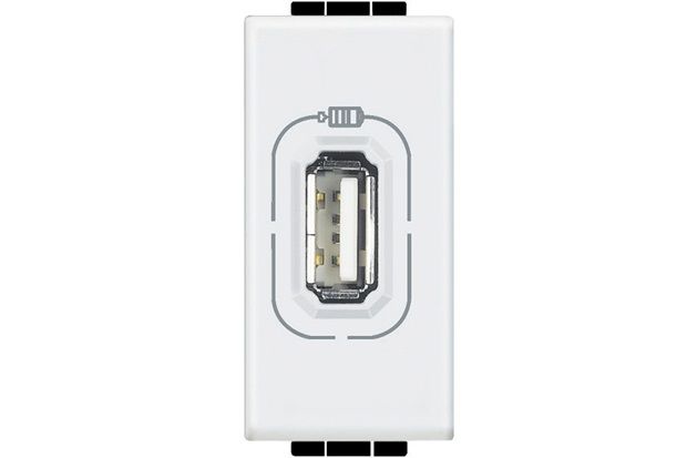 Tomada Carregador Usb Branco