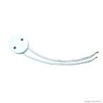 Tomada com rabicho para lâmpada fluorescente 2 peças Kit-Flex