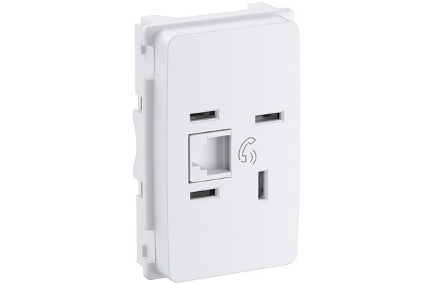 Tomada para Telefone Rj11 Zeffia