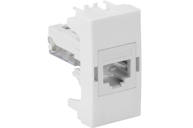 Tomada Rj45 Categoria 5e Simon 30 Branca