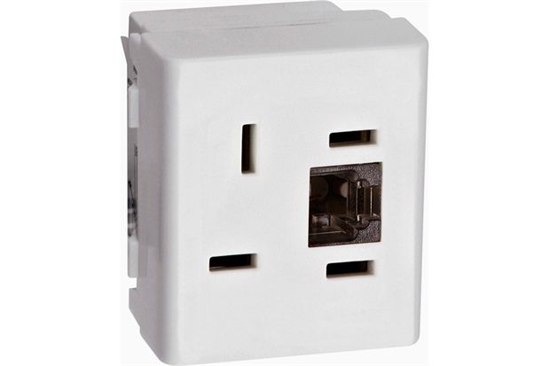 Tomada Telebras Branca Decor