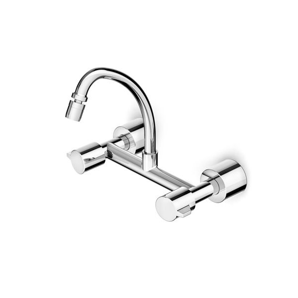 Torneira Misturador para Parede de Cozinha Bica Alta Cromado Fit 1258C Celite