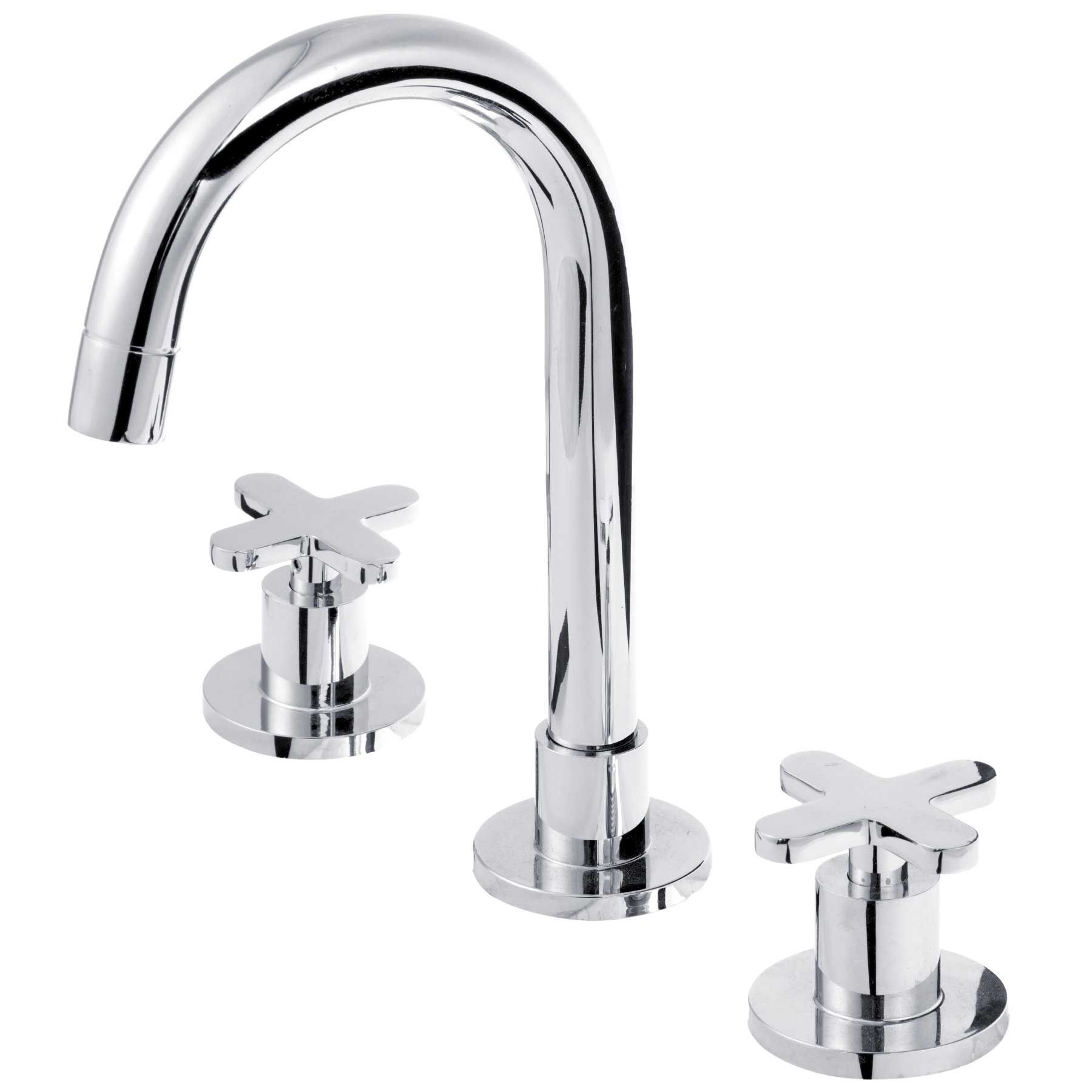 Torneira Misturador para Pia de Banheiro Bica Alta Cromado Disco 1198.C Deca