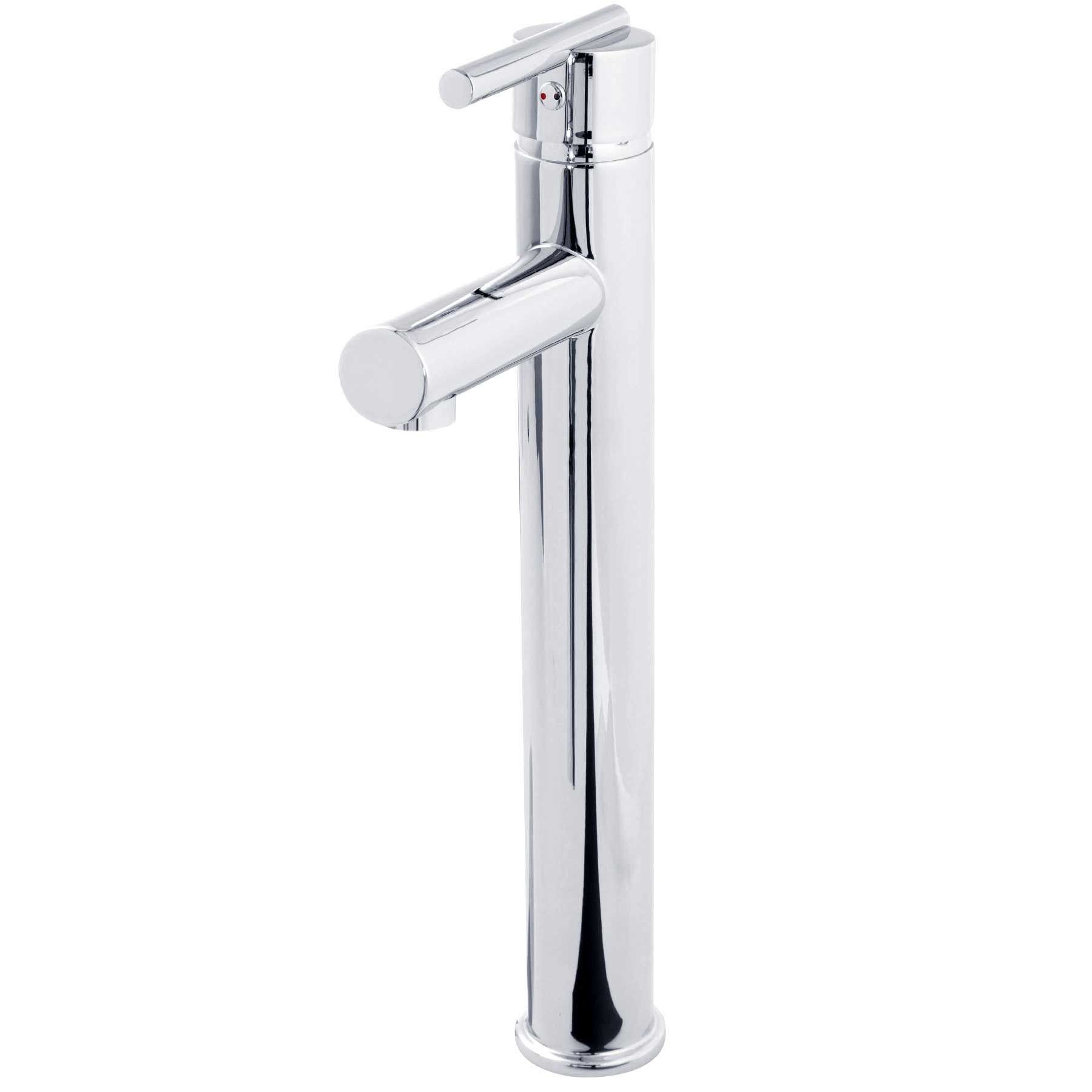 Torneira Monocomando para Pia de Banheiro Bica Alta Cromado Filea Sensea