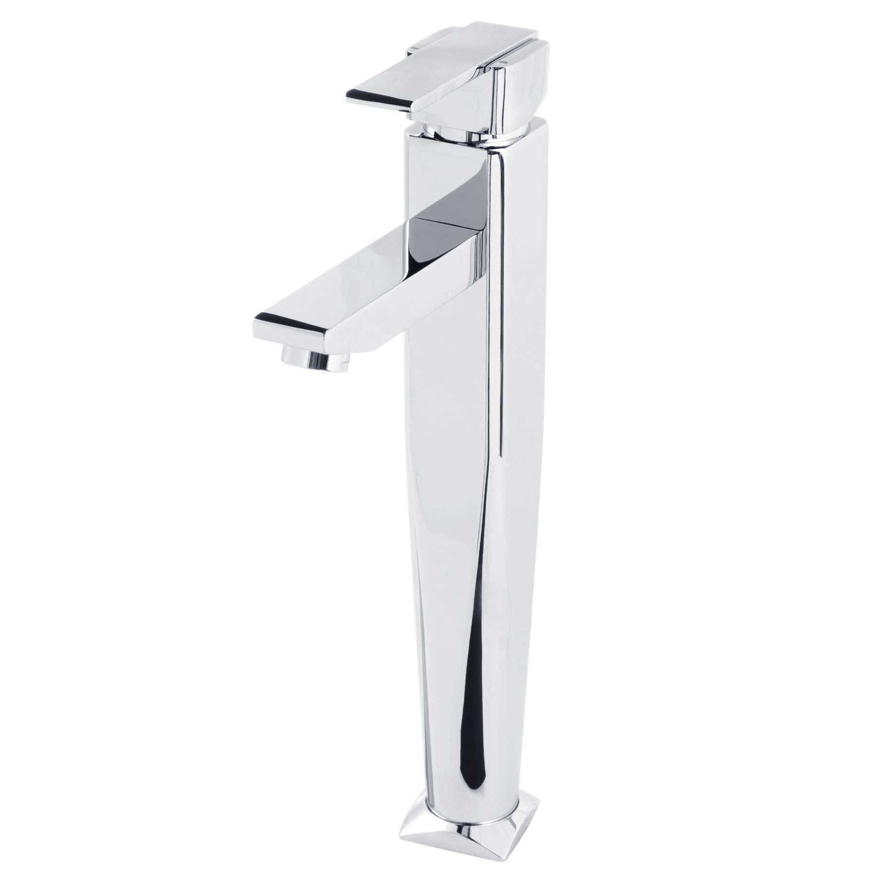 Torneira Monocomando para Pia de Banheiro Bica Alta Cromado Paris Sensea