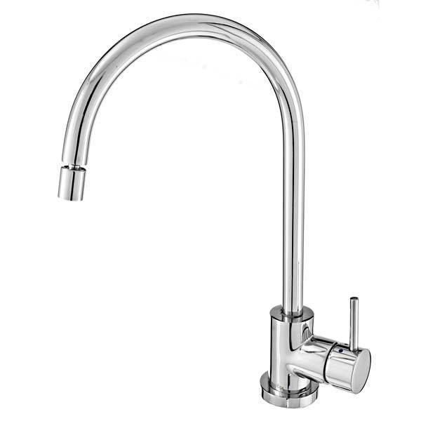 Torneira Monocomando para Pia de Cozinha Bica Alta Cromado Monocomando Monet Docol