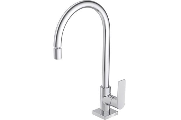 Torneira para Cozinha de Mesa Bica Móvel Just Cromada