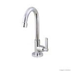 Torneira para cozinha de mesa bica móvel Mais cromada Perflex