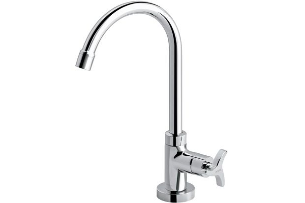 Torneira para Cozinha de Mesa Trio Cromada