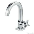 Torneira para lavatório City bica alta cromada Docol