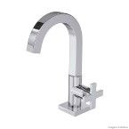 Torneira para lavatório Clean bica alta cromada Deca