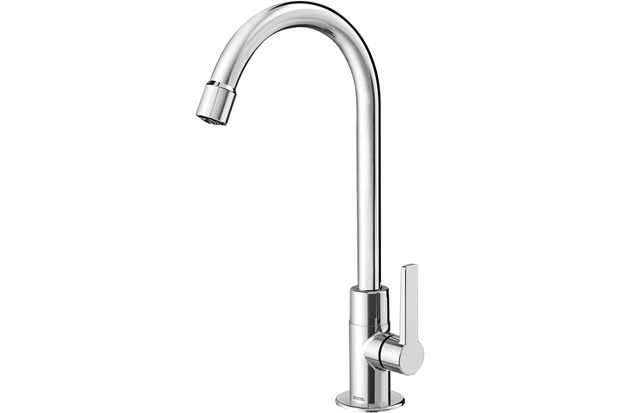 Torneira para Lavatório de Mesa Bica Alta Gali Cromada