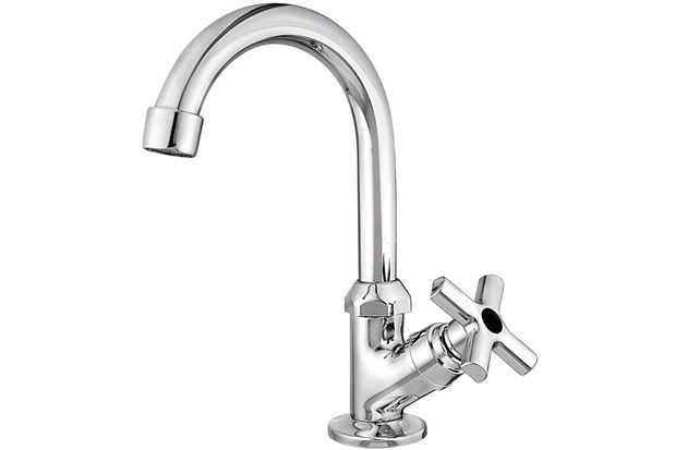 Torneira para Lavatório de Mesa Bica Móvel Cromada C37 Light