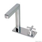 Torneira para lavatório Quadratta Clássica 1191 C85 bica alta cromada Deca