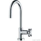 Torneira para lavatório Titânio 1196 C64 bica alta cromada Perflex