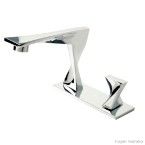 Torneira para lavatório Twist 1191 C96 bica alta e chapa cromada Deca