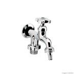 Torneira para tanque com derivação para máquina Standard cromada Deca