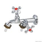 Torneira para tanque e máquina de lavar C33 Ramo cromada Forusi